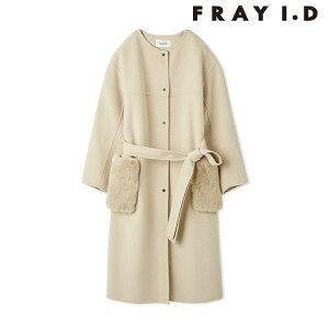 �G���g���[�Ń|�C���g���Z �y�X�v�����O�Z�[��30%OFF�z�y���[�z�t���C�A�C�f�B�[ FRAY I.D �A�E�^�[ 25�H�~ �t�@�[�|�P�b�g���o�[�R�[�g �����O�� ���� �m�[�J���[ fwfc261208