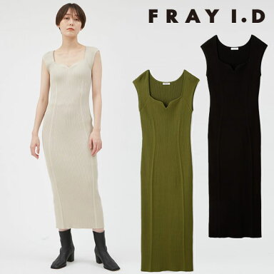 即納 フレイアイディー Fray I D 22秋冬 スクエアネックリブワンピース レディー 秋田小町 のブログ 楽天ブログ