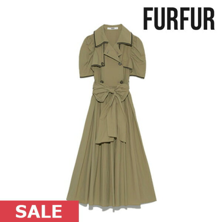 楽天市場】【SALE50%OFF】 【即納】 ファーファー FURFUR トレンチ風  