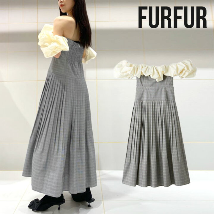 楽天市場】【即納】 ファーファー FURFUR ワンピース 24秋冬 タフタ 