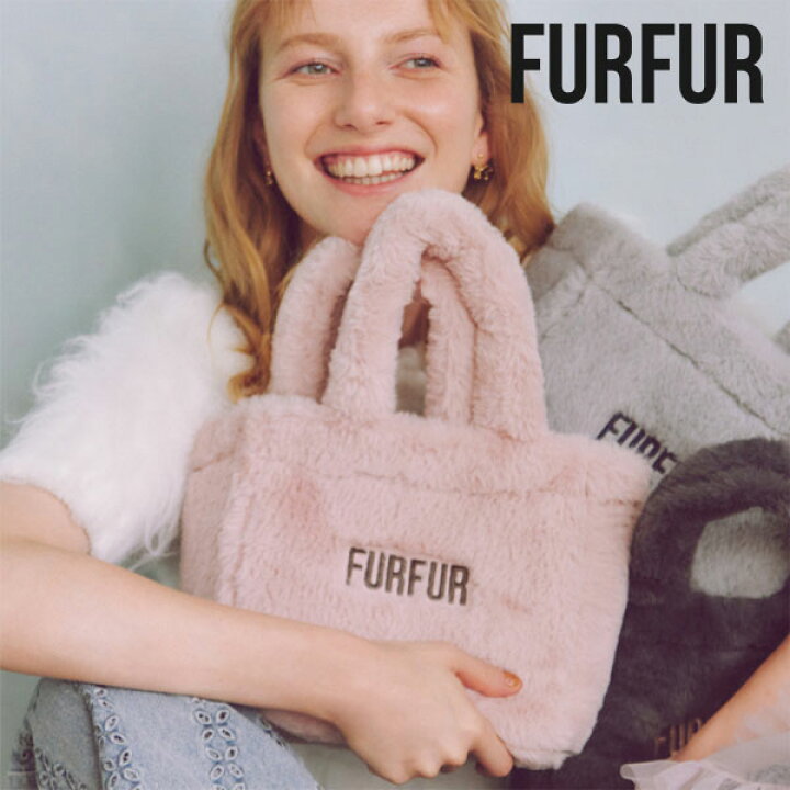 楽天市場】ファーファー FURFUR バッグ 24秋冬 エコファートートバッグ 