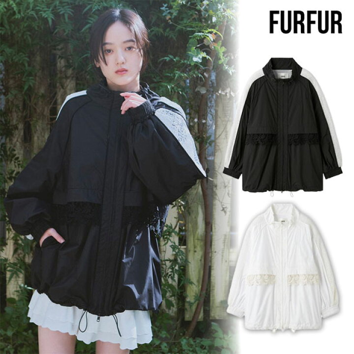 楽天市場】【即納】 ファーファー FURFUR アウター 25春夏 レース 