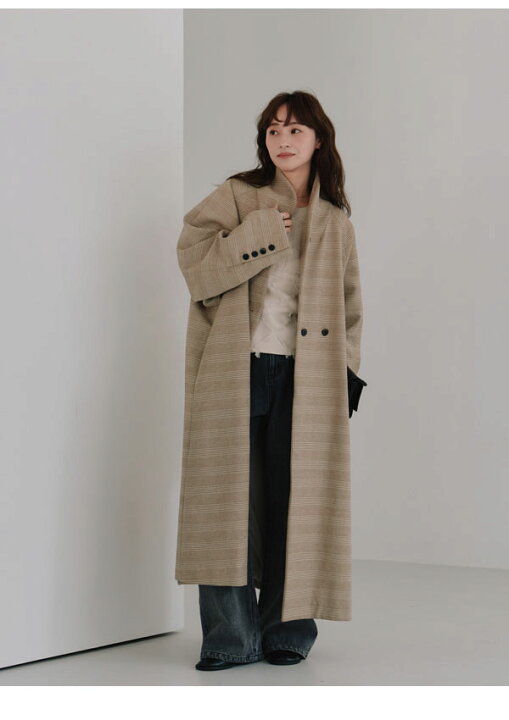 楽天市場】【SALE20%OFF】【即納】ヘラ Hella 25秋冬 tweed long coat 