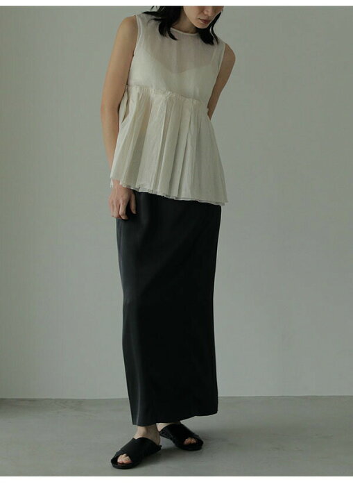 楽天市場】【即納】 アンヌーク anuke トップス Sheer Peplum Tops 