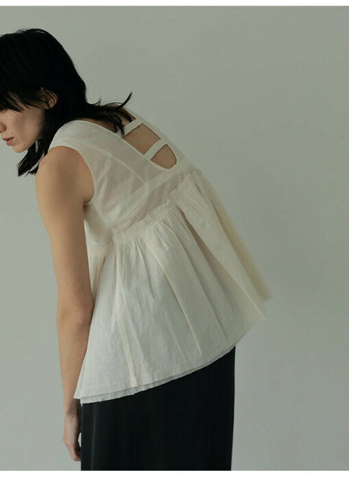楽天市場】アンヌーク anuke 2024SpringSummer トップス Sheer Peplum 
