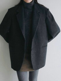 【予約販売】アンヌーク anuke 2026Prefall アウター Herringbone Wool Jacket 9月中旬～10月上旬予約 ヘリンボーンウールジャケット 長袖 ミドル丈 26秋冬 62620104