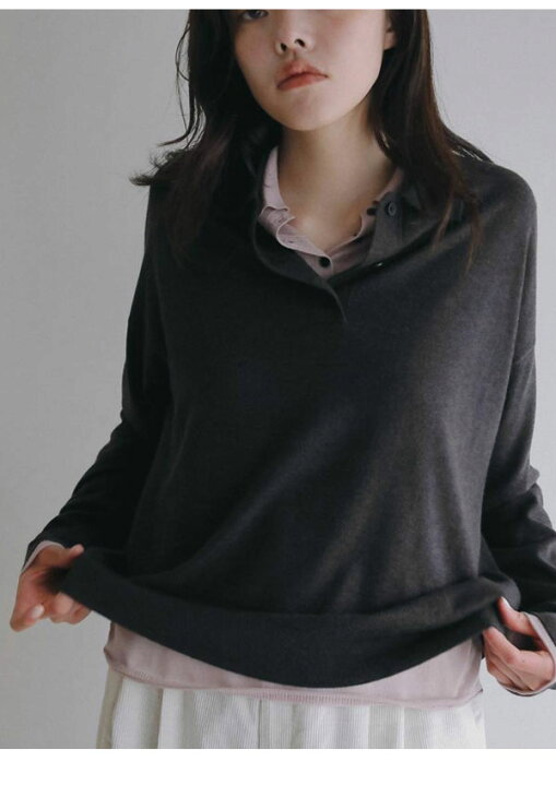楽天市場】【即納】アンヌーク anuke 2026Prefall トップス Sheer Polo 