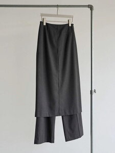 �y���[�z�A���k�[�N anuke 2026Prefall �{�g���X Wool Layered Pants �E�[�����C���[�h�p���c �t�������O�X �p���c 26�H�~ 62620707