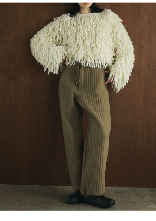 楽天市場】アンヌーク anuke 2024FallWinter トップス Loop Fringe  