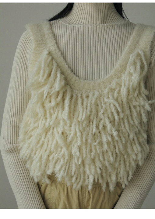 楽天市場】【即納】 アンヌーク anuke 2024FallWinter トップス Fringe 
