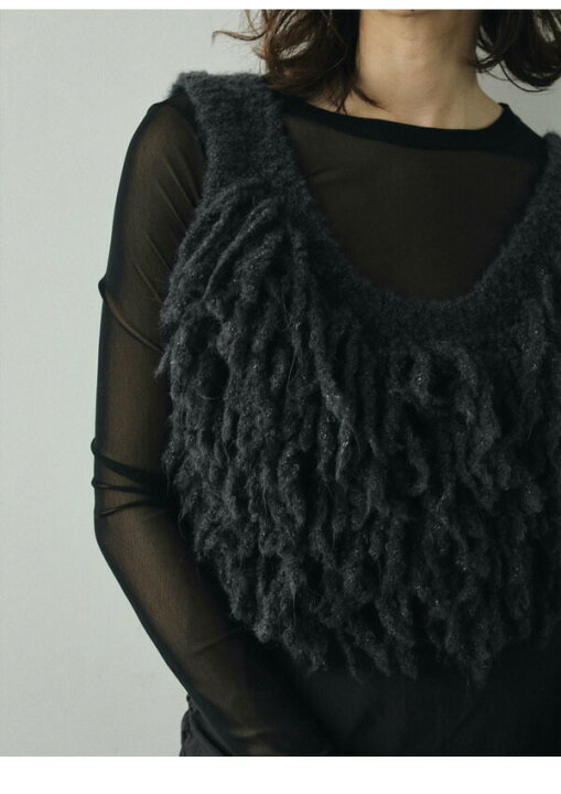 楽天市場】【即納】 アンヌーク anuke 2024FallWinter トップス Fringe  