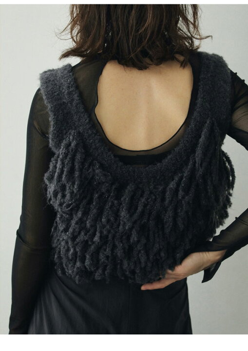 楽天市場】【即納】 アンヌーク anuke 2024FallWinter トップス Fringe  