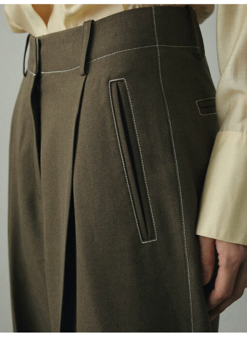 楽天市場】アンヌーク anuke 2024FallWinter ボトムス Heather Tuck 