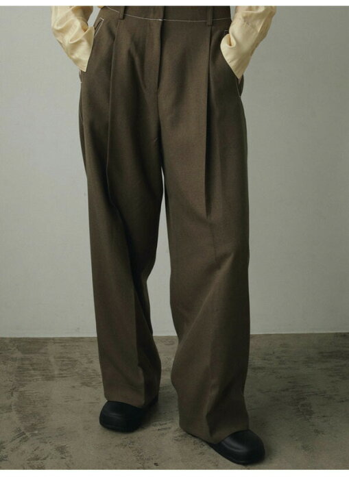 楽天市場】アンヌーク anuke 2024FallWinter ボトムス Heather Tuck 