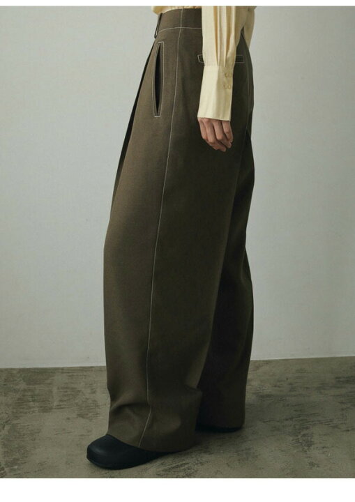 楽天市場】【即納】 アンヌーク anuke ボトムス Heather Tuck Pants  