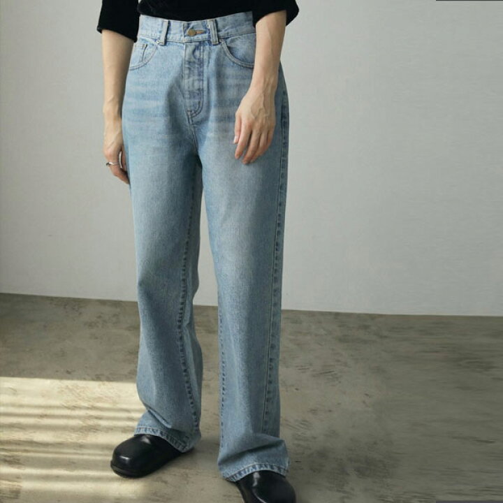anuke / アンヌーク Waist Tuck Denim 25春夏予約 62511401 入荷予定 