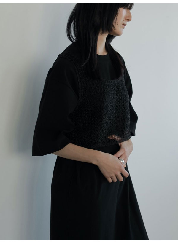 エントリーでポイント上乗セ 【セール60%OFF】【即納】 アンヌーク anuke ワンピース Over Tshirt Onepiece オーバーTシャツワンピース ロング丈 七分袖 半袖 ドレス 62510331 - メイン画像 9
