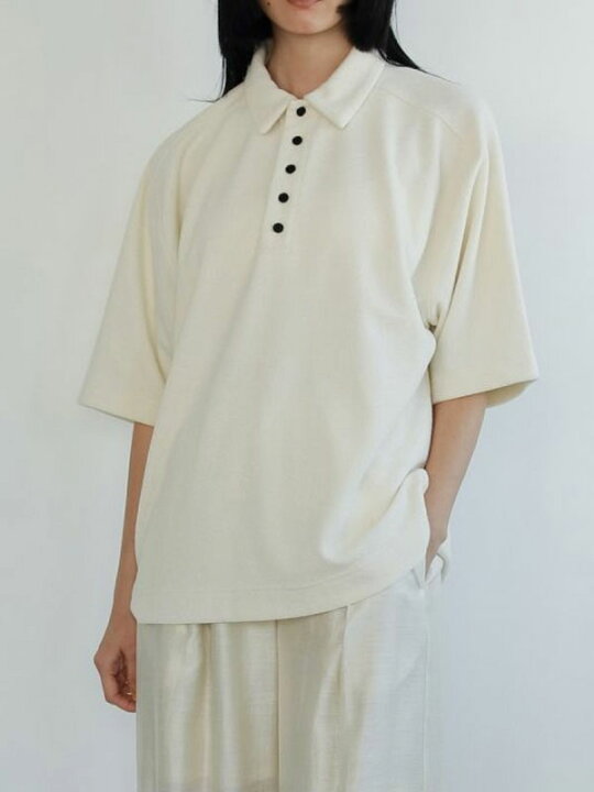 楽天市場】【即納】アンヌーク anuke トップス Pile Polo Tops パイル  