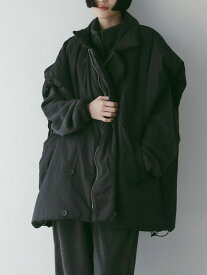 エントリーでポイントup 【即納】 アンヌーク anuke 2025FallWinter アウター Volume Over Vest ボリュームオーバーベスト ベスト ノースリーブ ミドル丈 25秋冬 62520104