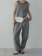 アンヌーク anuke 2026SpringSummer オールインワン Uneck Check Combinaison 一部5月下旬予約 Uネックチ…