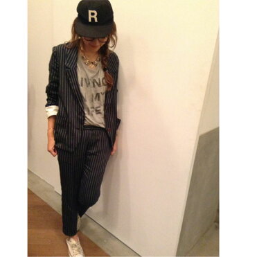 Todayful トゥデイフル Life S ライフズ Stripe Jkストライプジャケットレディース アウター テーラード ジャケット マニッシュ セットアップも吉田怜香 Pi Pちゃん 通販 Rcp 3 明日楽 あす楽 Room 欲しい に出会える