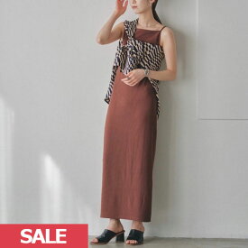 【TODAYFUL SALE】 【60%OFF】 【即納】 TODAYFUL 2023prefall トゥデイフル Backopen Pencil Dress バックオープンペンシルドレス レディース ワンピース ロング丈 レイヤード