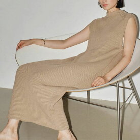 【即納】 TODAYFUL 2024springsummer トゥデイフル ワンピース Slit Neck Knitdress スリットネックニットドレス ロング丈 ノースリーブ 2024ss 12410323