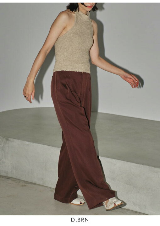 楽天市場】【即納】トゥデイフル TODAYFUL パンツ Tuck Wide Trousers  