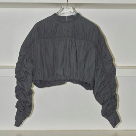 【SALE20%OFF】【即納】 トゥデイフル TODAYFUL トップス Standcollar Gather Blouse スタンドカラーギャザーブラウス クロップド丈 長袖 12420413