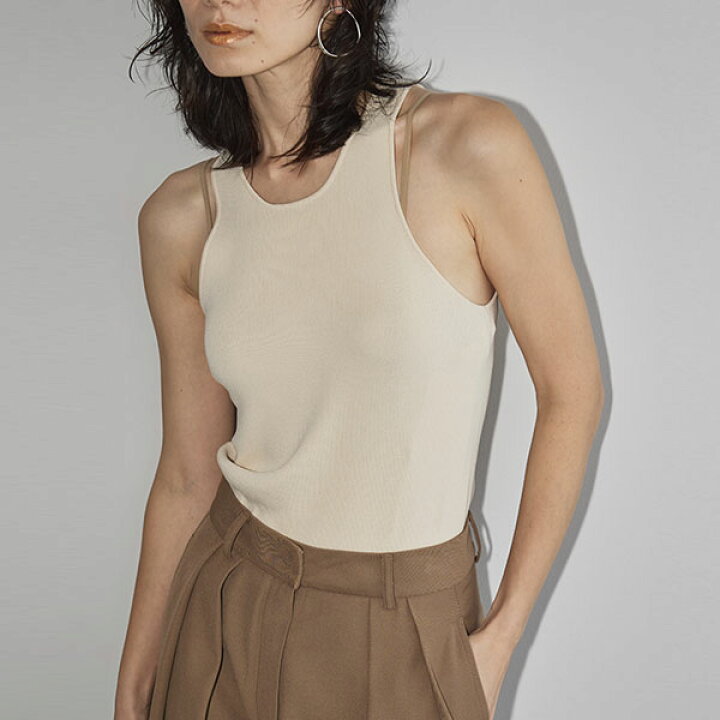 楽天市場】【即納】トゥデイフル TODAYFUL Highgauge Knit Tanktop  