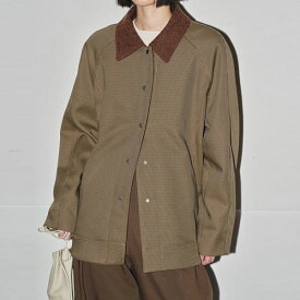 【SALE40%OFF】【即納】 トゥデイフル TODAYFUL アウター Houndstooth Raglan Jacket ハウンドートゥースラグランジャケット ミドル丈 長袖 2024aw 12420103 25秋冬