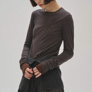�G���g���[�Ń|�C���g���Z �ySALE20%OFF�z�y���[�z�g�D�f�C�t�� TODAYFUL �g�b�v�X Tuck Layered Long T-shirts �^�b�N���C���[�h�����OT�V���c �~�h���� ���� 12520615 25�H�~