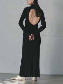 【SALE30%OFF】【即納】 トゥデイフル TODAYFUL セール Backopen Knit Dress バックオープンニットドレス ワンピース 長袖 ロング丈 12320309