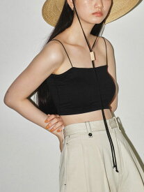 【即納】トゥデイフル TODAYFUL 2025springsummer トップス Cupin Flatseam Bratop カップインフラットシームブラトップ インナー キャミソール ノースリーブ 12410602
