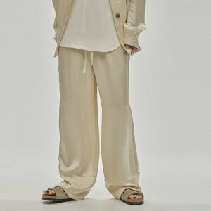 �G���g���[�Ń|�C���g���Z �y���[�z�g�D�f�C�t�� TODAYFUL 2026springsummer �{�g���X Satin Easy Pants �T�e���C�[�W�[�p���c �p���c �t�������O�X 12610704 12610103 12410709 26�t��