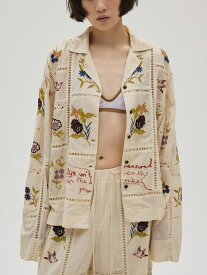 【予約販売】トゥデイフル TODAYFUL 2026springsummer トップス Embroidery Patchwork Shirts 3月中旬〜4月上旬予約 エンブロイダリーパッチワークシャツ 長袖 シャツ 刺繍 セットアップ 12610719 12610428 12510701 12510404 26春夏
