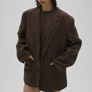 �G���g���[�Ń|�C���g���Z �y���[�z �g�D�f�C�t�� TODAYFUL 2026springsummer �A�E�^�[ Boyfriend Stripe Linen Jacket �{�[�C�t�����h�X�g���C�v���l���W���P�b�g 12610429 12610108 26�t��
