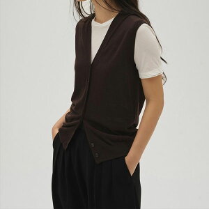 �y���[�z�g�D�f�C�t�� TODAYFUL 2026springsummer �g�b�v�X Tencelsilk Knit Vest �e���V���V���N�j�b�g�x�X�g �~�h���� �m�[�X���[�u 12610517 26�t��