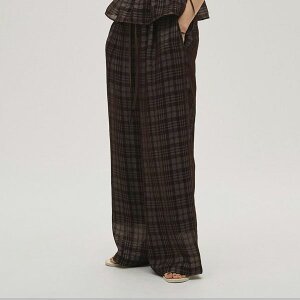 �y���[�z�g�D�f�C�t�� TODAYFUL 2026springsummer �{�g���X Check Jacquard Pants �`�F�b�N�W���K�[�h�p���c �t�������O�X 12610710 12610412 12610301 26�t��