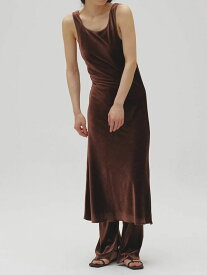 【予約販売】トゥデイフル TODAYFUL 2026Prefall ワンピース Velour Pencil Dress 8月下旬〜9月中旬予約 ベロアペンシルドレス ロング丈 Uネック ノースリーブ 12620303 12620703 26秋冬
