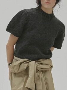 �G���g���[�Ń|�C���g���Z �y�\��̔��z�g�D�f�C�t�� TODAYFUL 2026Prefall �g�b�v�X Wool100% Puffsleeve Knit 9�����{�`10����{�\�� �E�[��100%�p�t�X���[�u�j�b�g ���� 12620504 26�H�~
