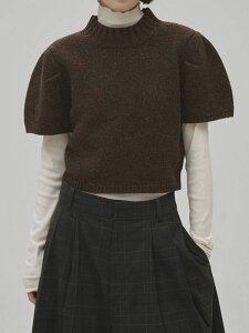 �y���[�z �g�D�f�C�t�� TODAYFUL 2026Prefall �g�b�v�X Wool100% Puffsleeve Knit �E�[��100%�p�t�X���[�u�j�b�g ���� 12620504 26�H�~