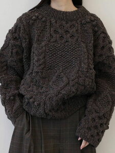 �G���g���[�Ń|�C���g���Z �l�CNo.1�y�\��̔��z�g�D�f�C�t�� TODAYFUL 2026Prefall �g�b�v�X Pattern Hand Knit 10�����{�`11����{�\�� �p�^�[���n���h�j�b�g ���� �~�h���� 12620512 26�H�~