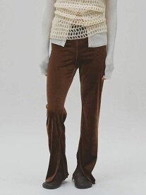 【予約販売】トゥデイフル TODAYFUL 2026Prefall ボトムス Velour Slit Leggings 8月下旬〜9月中旬予約 ベロアスリットレギンス フルレングス セットアップ 12620303 12620703 26秋冬