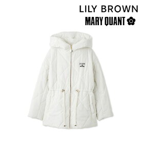 【SALE30%OFF】【即納】 リリー ブラウン LILY BROWN アウター 25秋冬 【LILY BROWN×MARY QUANT】デイジーチャーム付きキルトダウンミドルコート 長袖 ミドル丈 マリクワ コラボ lwfc255031