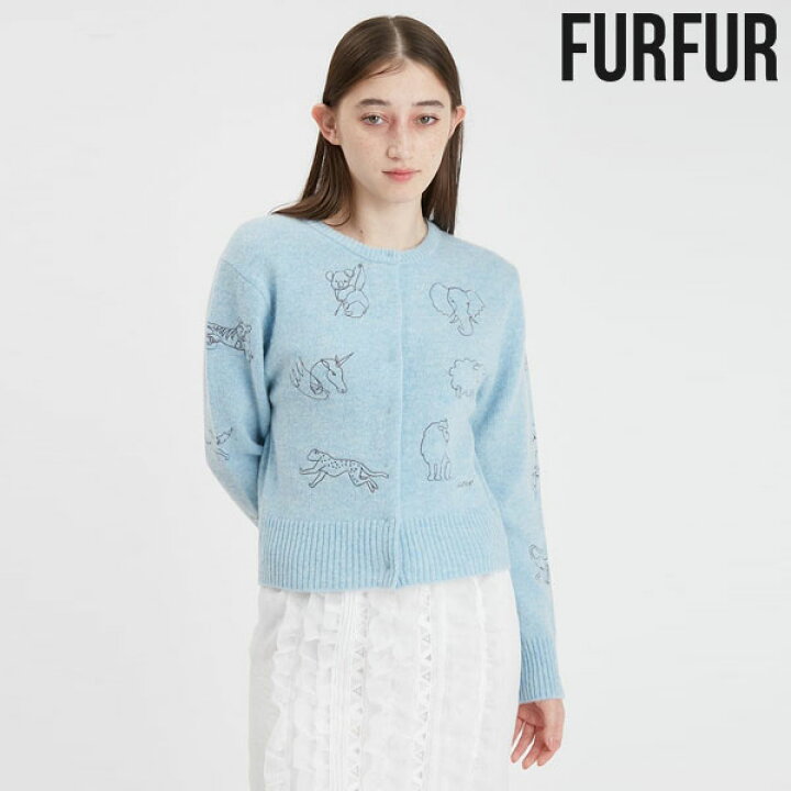 楽天市場】【即納】 ファーファー FURFUR トップス 24秋冬 【動物占いR  