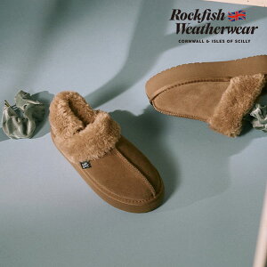 �y���[�z ���b�N�t�B�b�V�� �E�F�U�[�E�F�A�[ ROCKFISH Weatherwear �C CLOUDY FLATFORM FUR SLINGBACK ���[�g�� �T�{ ���� �M�t�g rf1shbd3fs003