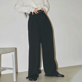 【予約販売】 TODAYFUL 2024prefallコレクション トゥデイフル 一部9月上旬～下旬予約 Doubletuck Twill Trousers ダブルタックツイルトラウザーズ ボトムス パンツ ロング丈 12310109 12220707 12310722