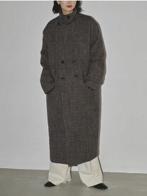 【即納】 TODAYFUL 2023winter トゥデイフル Doublecollar Tweed Coat ダブルカラーツイードコート アウター 長袖 ロング丈 12320011