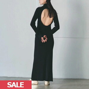 �G���g���[�Ń|�C���g���Z �ySALE30%OFF�z�y���[�z �g�D�f�C�t�� TODAYFUL �Z�[�� Backopen Knit Dress �o�b�N�I�[�v���j�b�g�h���X �����s�[�X ���� �����O�� 12320309